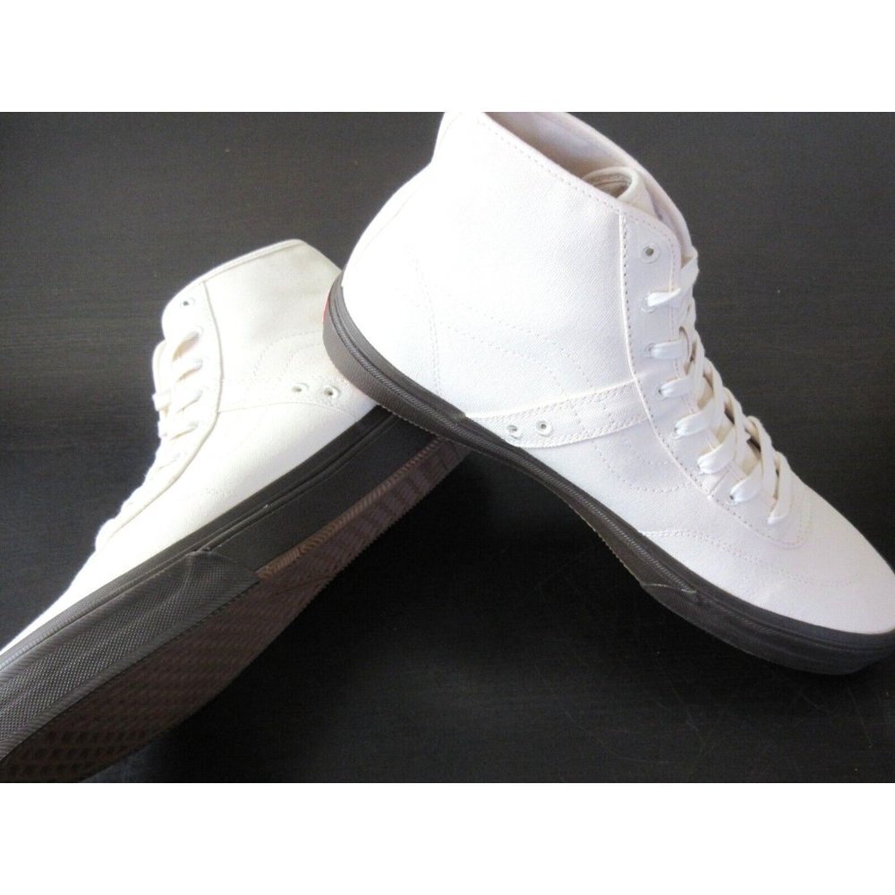 Vans x Quasi Men's Gilbert Crocket Hi Decon White Canvas shoes Sizes NIB - Picture 7 of 8